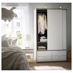 Аксҳои гардеробҳои хоб дар IKEA