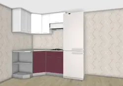 Mətbəx 1200 1200 Künc Şəkli