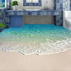 Water on the bathroom floor photo