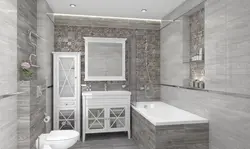 Banyonun daxili fotoşəkilində alberwood plitələr