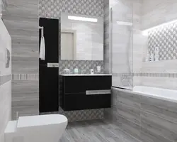Alberwood tiles in the bathroom interior photo