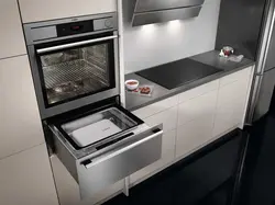 Mətbəx fotoşəkilində soba quraşdırmaq üçün seçimlər