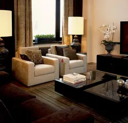 Sofa Coffee With Milk In The Living Room Photo