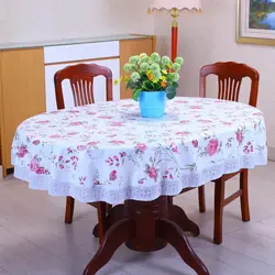 Скатерть на овальный стол для кухни фото