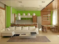 Zoning The Room From The Kitchen In The Photo Studio