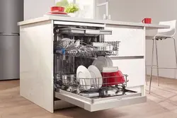 Tabletop Dishwasher In The Kitchen Interior Photo