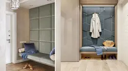 Шкаф в прихожую на всю стену фото