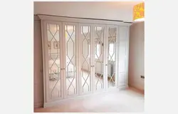 Hinged Wardrobes With A Mirror In The Bedroom Photo