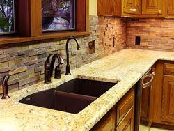 Kitchen apron made of artificial stone photo