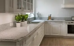 Süni daşdan hazırlanmış mətbəx önlük foto