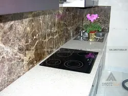 Фартук Для Кухни Из Искусственного Камня Фото