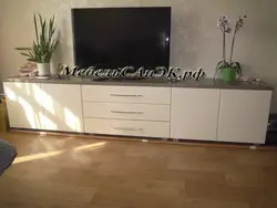 Furniture chests of drawers and cabinets in the living room photo