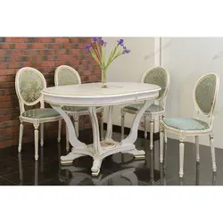 Dagestan tables and chairs for the kitchen photo
