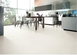 Marble kitchen floor tiles photo