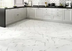 Mərmər mətbəx döşəmə plitələrinin fotoşəkili