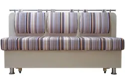 Kitchen couch with sleeping place photo