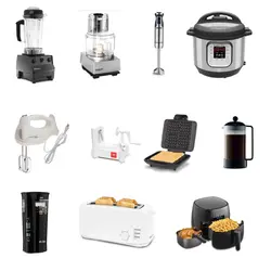 Kitchen appliances list, household and photos
