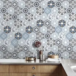 Self-adhesive tiles for bathroom walls photo