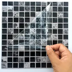 Self-adhesive tiles for bathroom walls photo