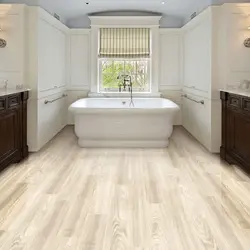 Vanna otağı divar fotoşəkili üçün vinil laminat döşəmə