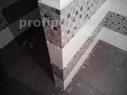 Плитка под 45 градусов в ванной фото