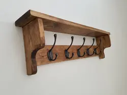 Koridor fotosurati uchun DIY devor javonlari