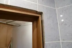 Наличники на двери в ванной комнате фото