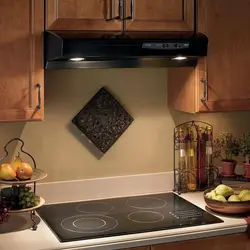 Kitchen hood for a small kitchen photo