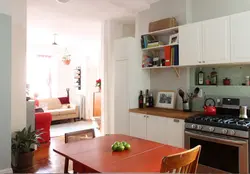 Mənzil fotoşəkilində bir otaqdan mətbəx etmək