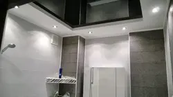 Suspended ceiling in the bathroom reviews photos