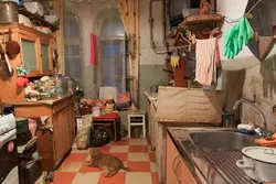 Фото ванна на кухне в старых домах