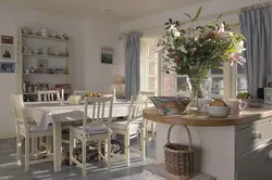 Мизи дар сабки Provence барои акс ошхона