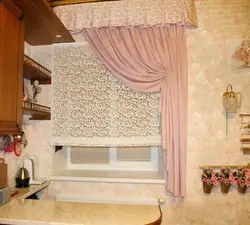 DIY Roman blind for the kitchen photo