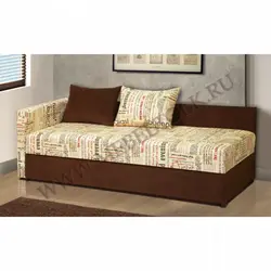 Sofas in the bedroom with a drawer for linen photo