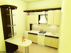 Барная стойка на кухне 5 кв м фото