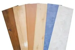 MDF panels for walls, moisture-resistant for the kitchen photo
