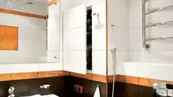 How to hide a hatch in a bathroom with tiles photo