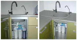 Филтри об барои акси раковина дар ошхона
