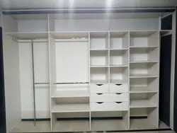 Filling a 3 meter closet in the bedroom photo