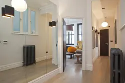 Floor-to-ceiling mirror in the hallway photo