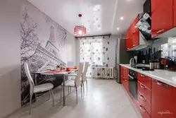 Обои для кухни фото дизайн 2019 года новинки комбинированные