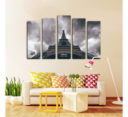 Photo for a high-resolution wall painting in the living room