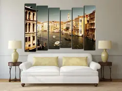 Photo for a high-resolution wall painting in the living room