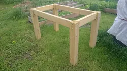 DIY ағаш ас үй үстелінің фотосуреттері