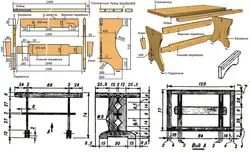 Нақшаҳои аксҳои мизи ошхона аз DIY