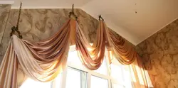 Как повесить шторы если нет карниза на кухне фото