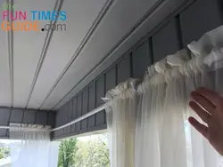 Как Повесить Шторы Если Нет Карниза На Кухне Фото