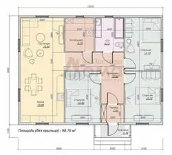 House project 12 by 12 one-story with 4 bedrooms photo