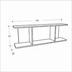 DIY kitchen shelf made of wood photos and drawings
