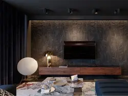 Brutal bedroom interior